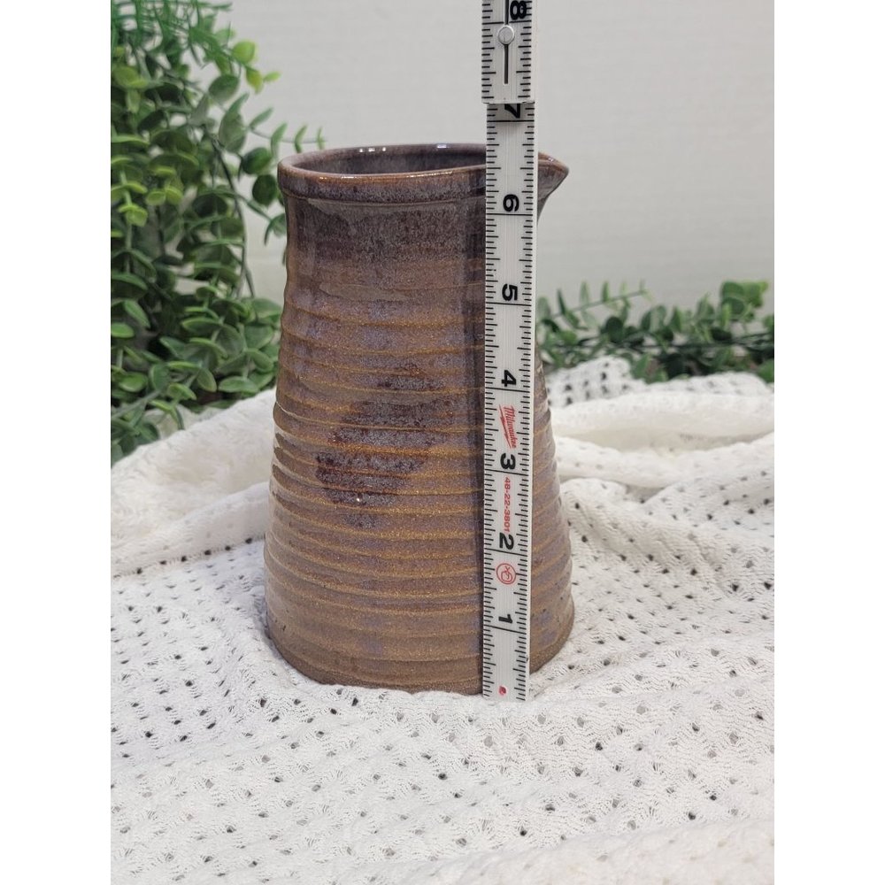 Handmade Studio Pottery Pitcher - Picture 9 of 10